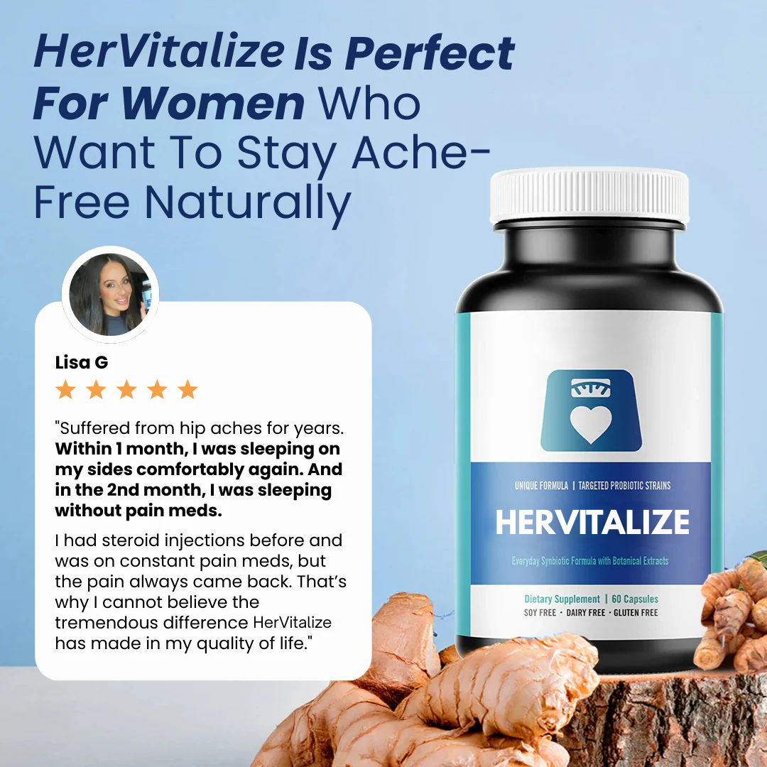 HerVitalize Natural Menopause Probiotic
